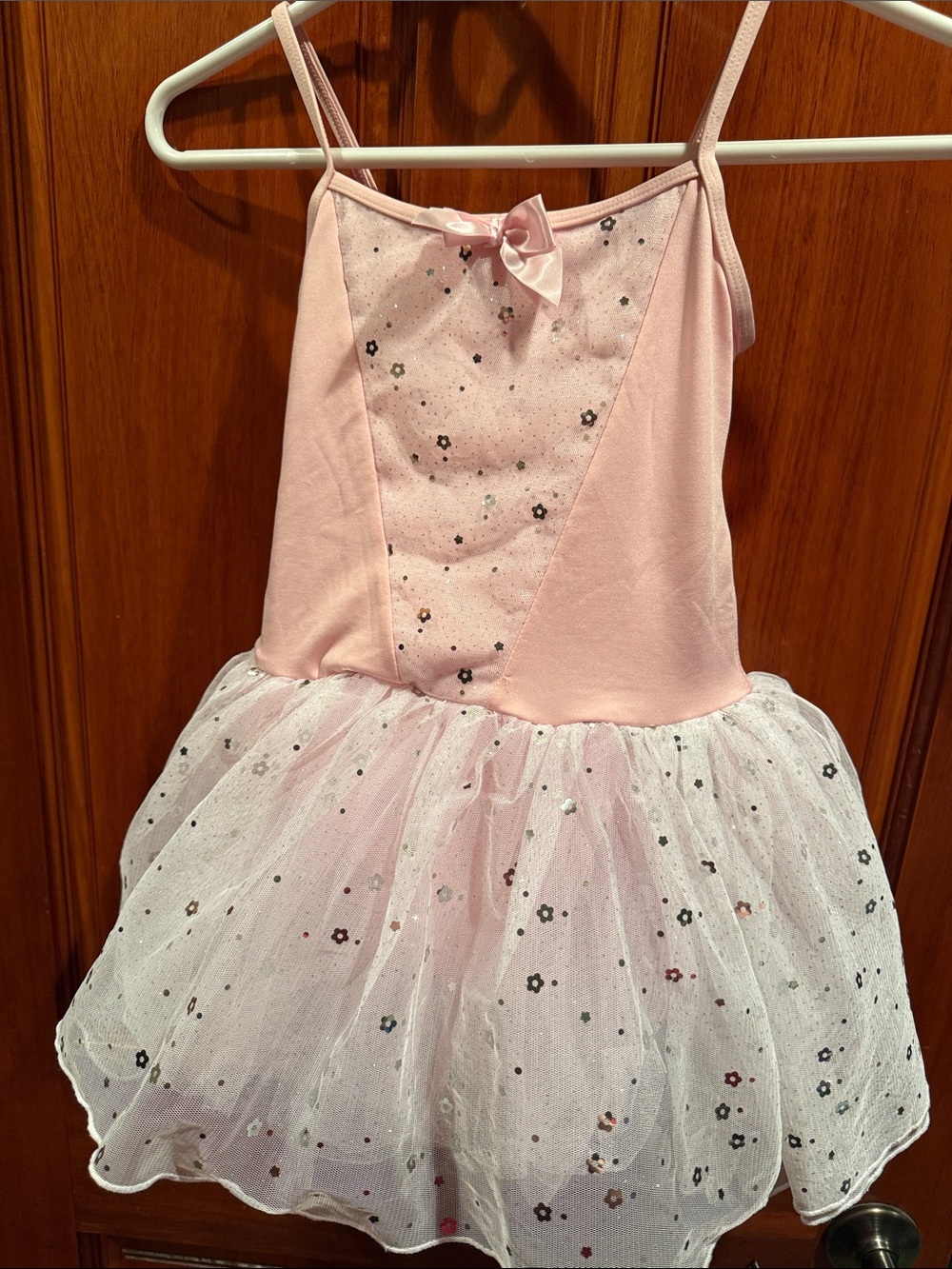 Girls Pink Sparkle Tulle Ballet Costume by